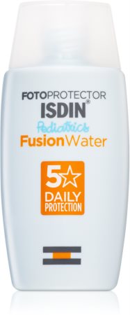 ISDIN Pediatrics Fusion Water creme bronzeador para crianças  SPF 50