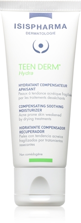 ISISPHARMA Teen Derm Hydra crème hydratante et apaisante pour peaux grasses sujettes à l'acné