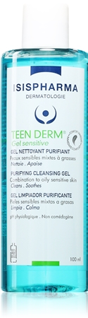 ISISPHARMA Teen Derm Gel Sensitive Cleansing Gel for sensitive acne-prone skin