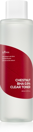 Isntree Clear Skin BHA Toner sanftes Reinigungstonikum für gemischte bis fettige Haut