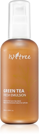 Isntree Green Tea zklidňující a hydratační emulze pro mastnou a smíšenou pleť