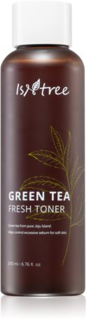 Isntree Green Tea tónico calmante para pele mista a oleosa