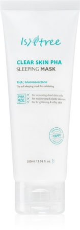 Isntree Clear Skin PHA Sleeping Mask Hudförnyande nattmark