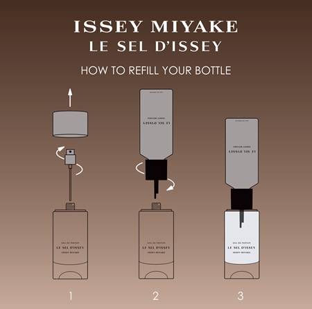 Issey Miyake Le Sel d'Issey parfémovaná voda náhradní náplň pro muže
