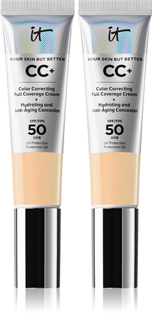 IT Cosmetics Your Skin But Better CC+ light meidum Duopack set