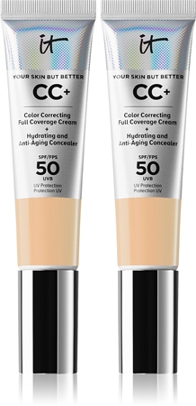 IT Cosmetics Your Skin But Better CC+ medium Duopack set