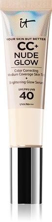 IT Cosmetics Your Skin But Better CC + Nude Glow make-up pro rozjasnění pleti SPF 40