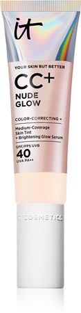 IT Cosmetics Your Skin But Better CC + Nude Glow CC Cream with a brightening effect
