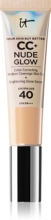 IT Cosmetics Your Skin But Better CC + Nude Glow make-up pro rozjasnění pleti SPF 40