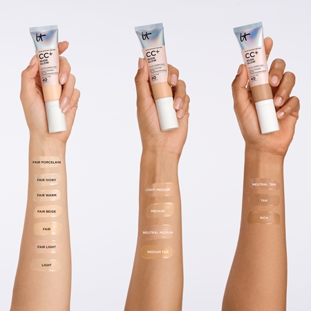 IT Cosmetics Your Skin But Better CC + Nude Glow CC Cream zur Verjüngung der Gesichtshaut
