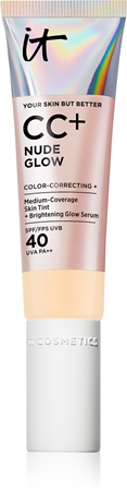 IT Cosmetics Your Skin But Better CC + Nude Glow CC Cream with a brightening effect
