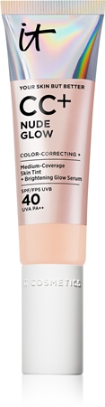 IT Cosmetics Your Skin But Better CC + Nude Glow CC Cream with a brightening effect