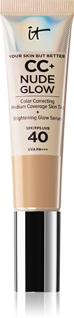 IT Cosmetics Your Skin But Better CC + Nude Glow make-up pro rozjasnění pleti SPF 40