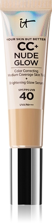 IT Cosmetics Your Skin But Better CC + Nude Glow make-up pro rozjasnění pleti SPF 40
