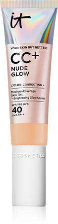 IT Cosmetics Your Skin But Better CC + Nude Glow CC Cream with a brightening effect