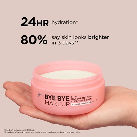 IT Cosmetics Bye Bye Makeup odličovací balzám s obsahem oleje