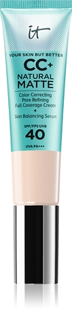 IT Cosmetics Your Skin But Better CC+ Natural Matte CC Cream for a matt look