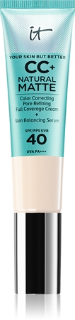 IT Cosmetics Your Skin But Better CC+ Natural Matte crema CC de acabado mate