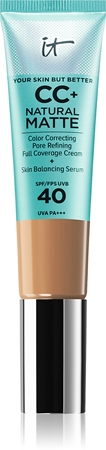 IT Cosmetics Your Skin But Better CC+ Natural Matte crema CC de acabado mate