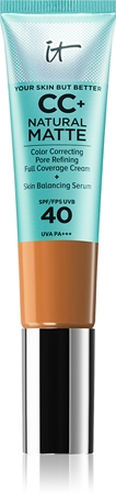 IT Cosmetics Your Skin But Better CC+ Natural Matte CC cream per un finish opaco