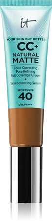 IT Cosmetics Your Skin But Better CC+ Natural Matte crema CC de acabado mate