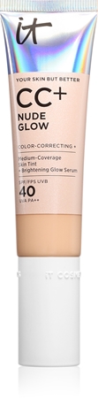 IT Cosmetics Your Skin But Better CC + Nude Glow CC Cream with a brightening effect
