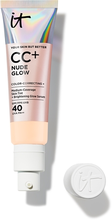 IT Cosmetics Your Skin But Better CC + Nude Glow CC Cream with a brightening effect