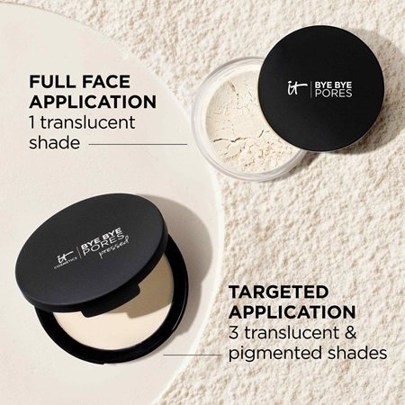 IT Cosmetics Bye Bye Pores Pressed fixační pudr