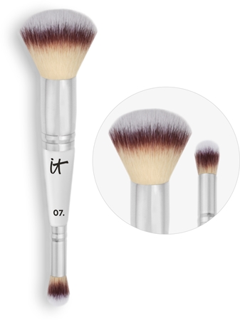 IT Cosmetics Heavenly Luxe Brush Foundation And Concealer Brush double-ended