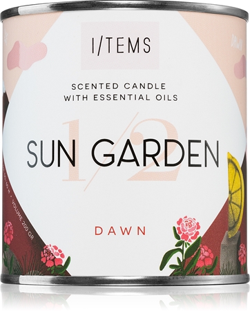 I/TEMS Artist Collection 1/2 Sun Garden vonná svíčka