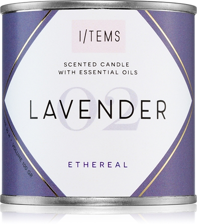 I/TEMS Essential 02 / Lavender candela profumata