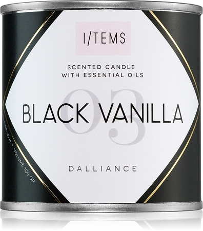 I/TEMS Essential 03 / Black Vanilla vonná svíčka