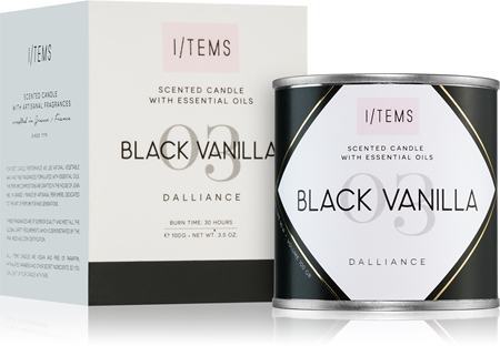 I/TEMS Essential 03 / Black Vanilla vonná svíčka