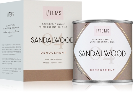 I/TEMS Essential 04 / Sandalwood vela perfumada