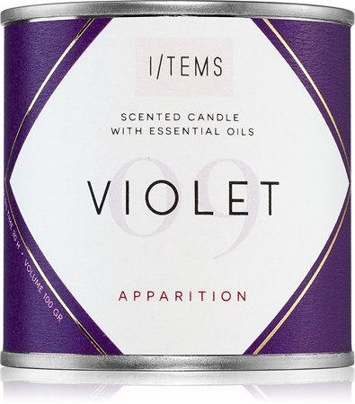 I/TEMS Essential 09 / Violet scented candle