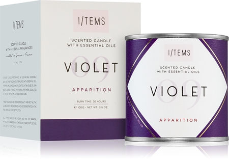 I/TEMS Essential 09 / Violet scented candle