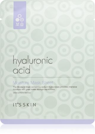 It´s Skin Hyaluronic Acid Máscara em folha com efeito hidratante com ácido hialurónico