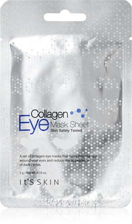 It´s Skin Collagen oční maska proti otokům a tmavým kruhům s kolagenem