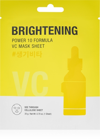 It´s Skin Power 10 Formula VC Effector Aufhellende Tuchmaske für trockene Haut