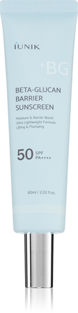 iUnik Beta Glucan Barrier Sunscreen Crème régénérante et protectrice SPF 50+