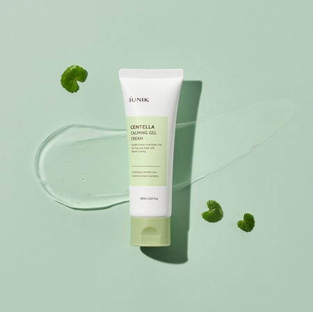 iUnik Centella Calming Gel Cream gel-crème léger pour apaiser la peau