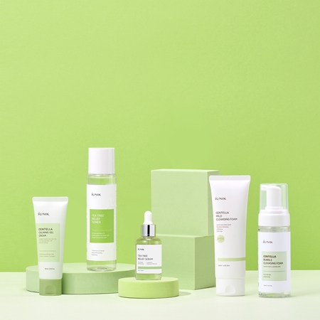 iUnik Centella Calming Gel Cream gel-crème léger pour apaiser la peau