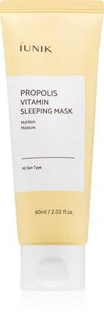 iUnik Propolis Vitamin masque de nuit rénovateur au complexe multivitaminé