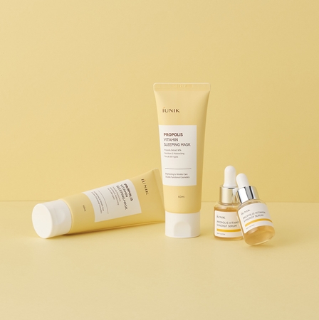 iUnik Propolis Vitamin szett élénk és hidratált bőr