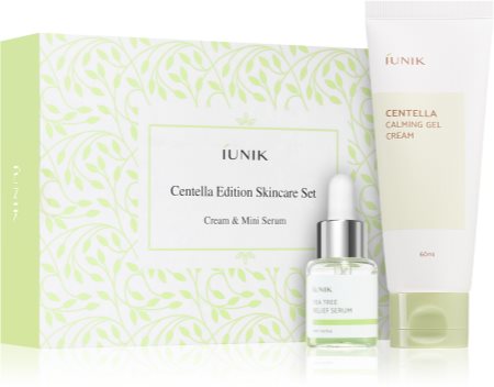 iUnik Centella coffret (para apaziguamento e reforçamento da pele sensível)