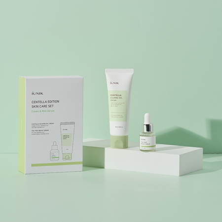 IUNIK Centella Skincare Set Dāvanu komplekts jutīgas ādas nomierināšanai un stiprināšanai