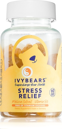 Ivy Bears Stress Relief žvýkací měkké tobolky pro duševní pohodu