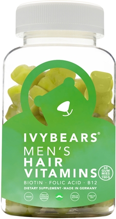 Ivy Bears Men's Hair gumoví medvídci pro posílení vlasů