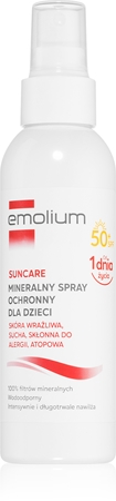 Emolium Sun Care mineralny fluid ochronny do twarzy dla dzieci