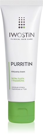 Iwostin Purritin cream activa de zi impotriva imperfectiunilor pielii